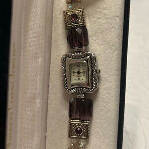 Vintage Quartz Watch and Earrings